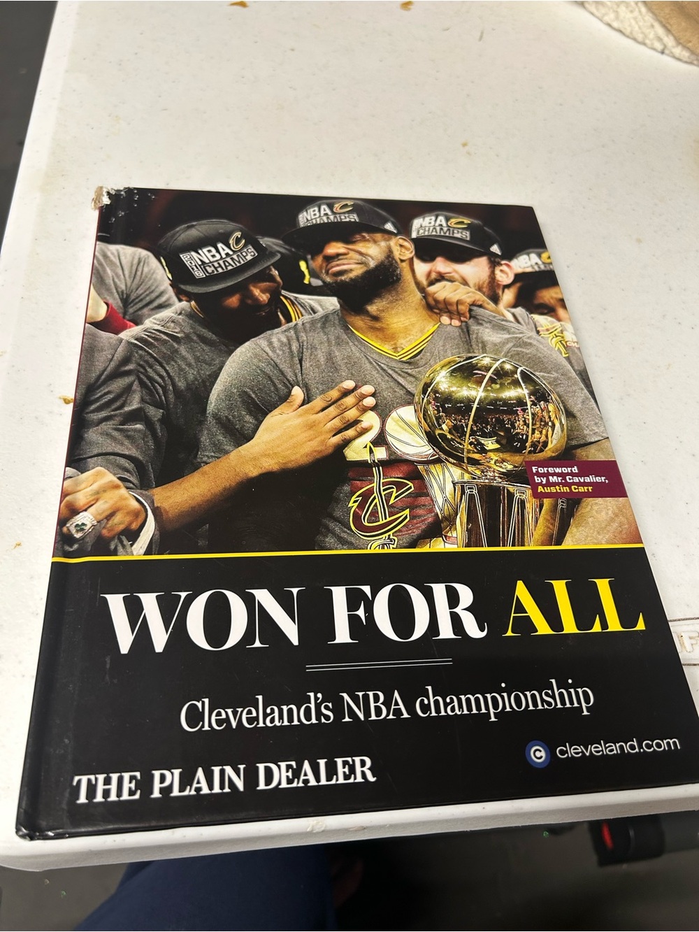 Won For All: Cleveland's NBA Championship - Black Cover